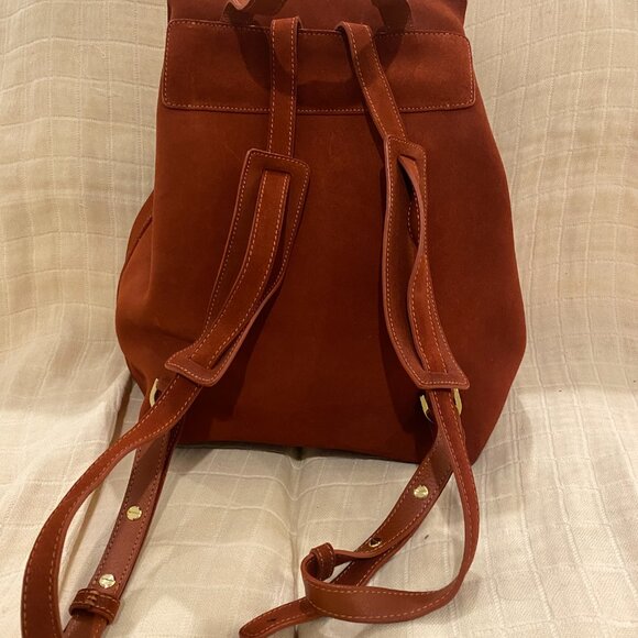 Mansur Gavriel Suede Backpack main image 5